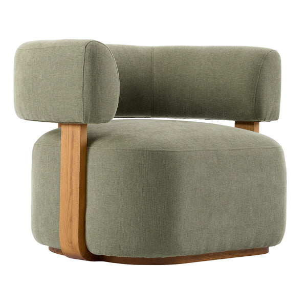 Pax Accent chair Sage Green – Chestnut