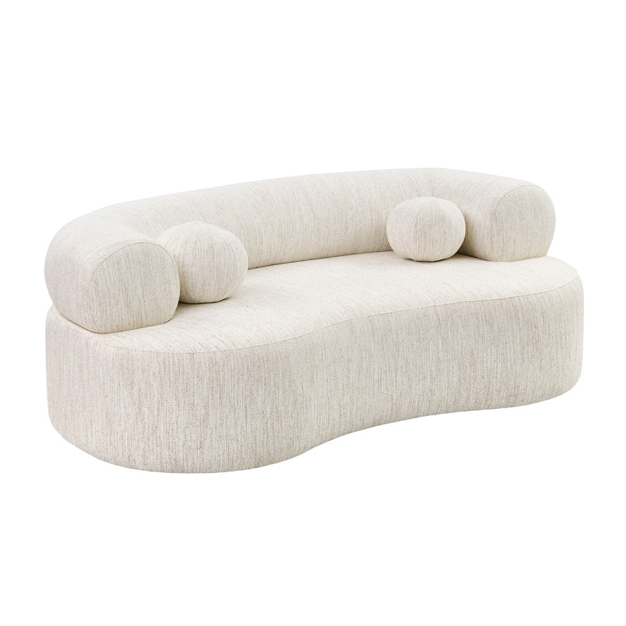 Rolls Two Seat Sofa Natural Linen