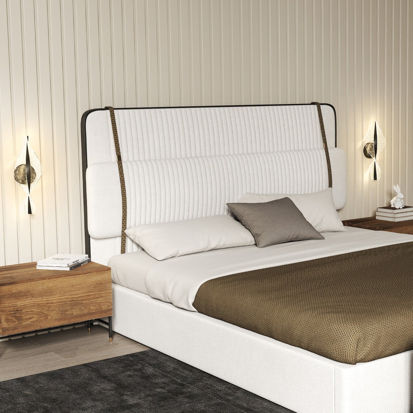 Led Wall Lamp 2 Pack, Modern Indoor Spiral Wall Light, Black