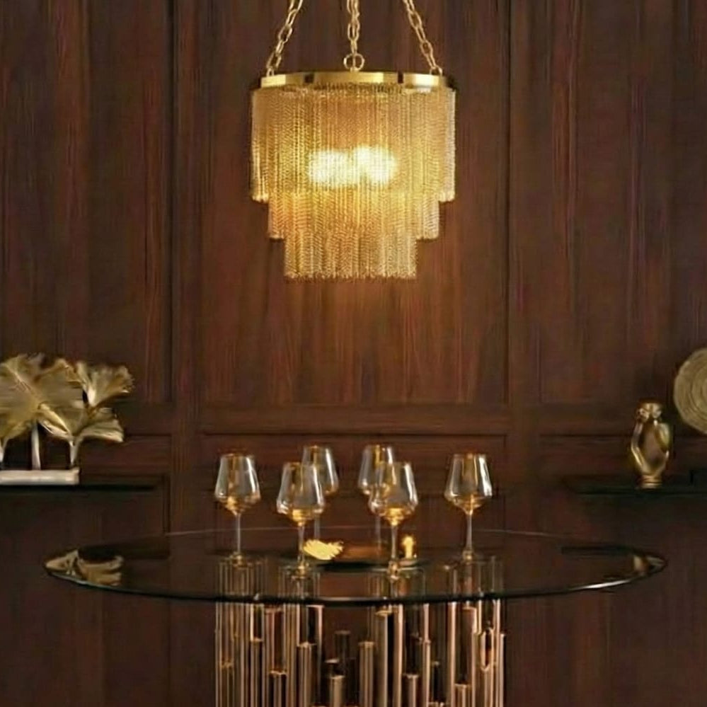 Stanwyck Pendant light Brass