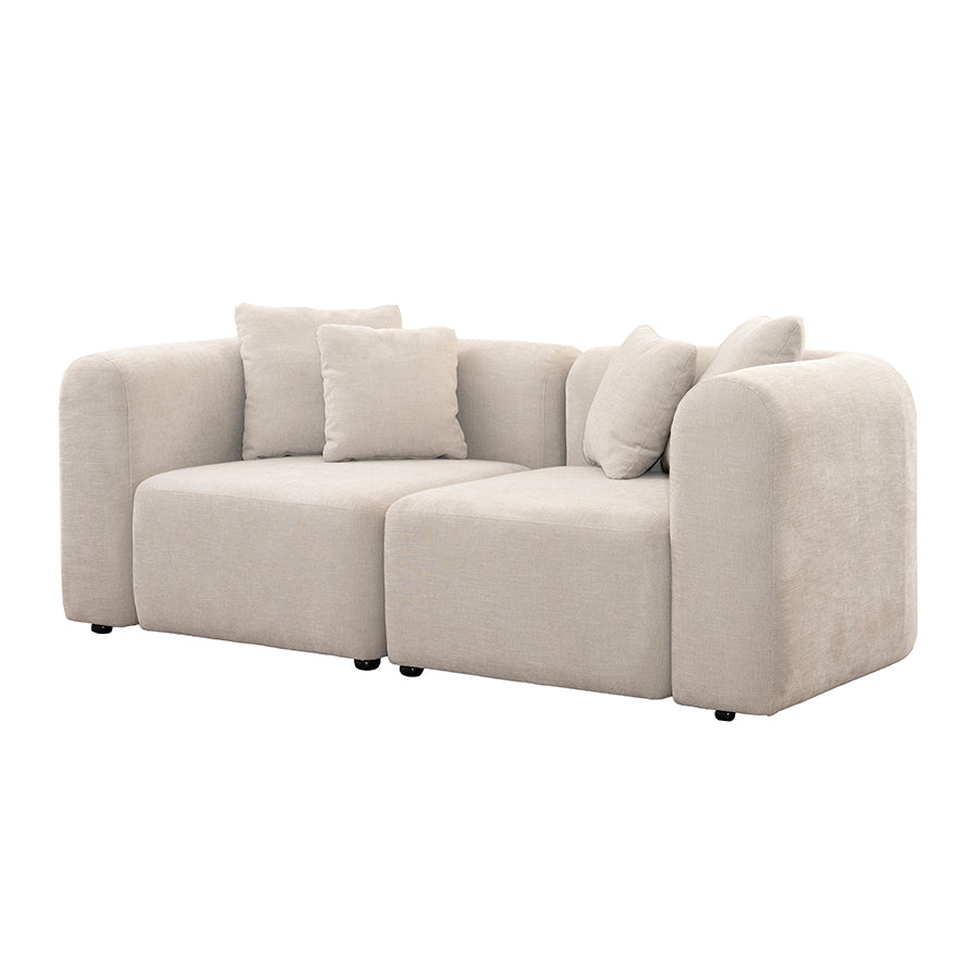Dune Two Seat Sofa – Parchment