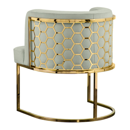 Alveare Dining Chair Brass - Jade