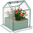 Raised Garden Bed Planter Box with Greenhouse, Clear and Green