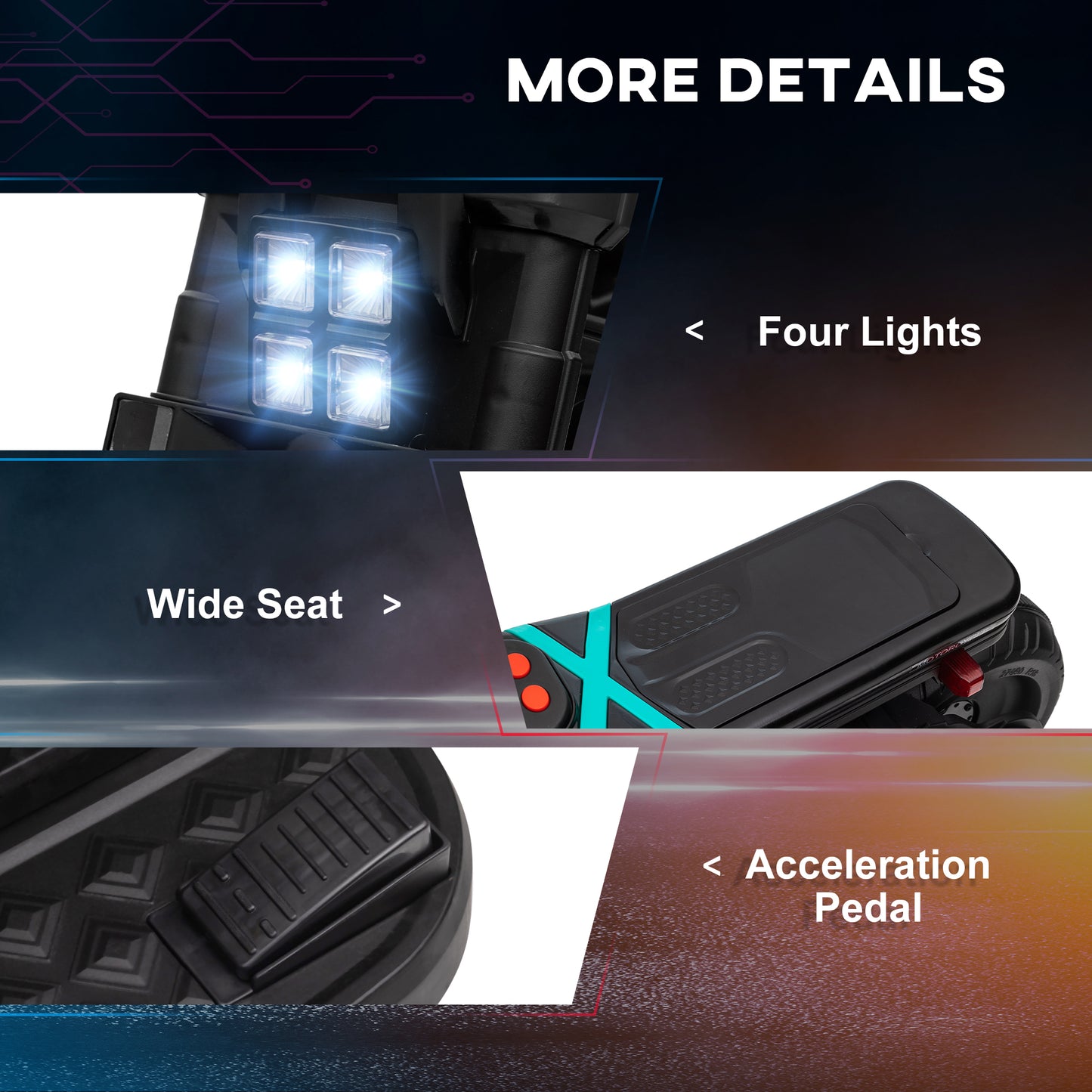 Electric Ride-on Motorcycle