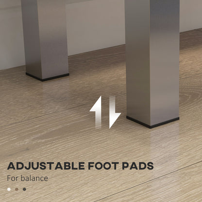 Shoe Storage Cabinet with Soft-Close Hinges & Adjust Shelves, High Gloss