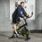 Indoor Exercise Bike Stationary Bike for Home Gym Workout, Yellow