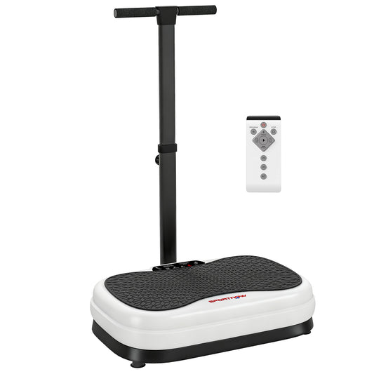 Vibration Plate with Adjustable Handle, Auto or Manual Speeds