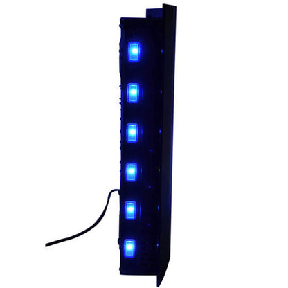 Led Curved Glass Electric Wall Mounted Fire Place Fireplace Heater