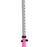 Steel Frame Adjustable Horizonal Gymnastics Bar for Kids Pink