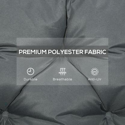 Garden Bench Cushion 2 Seater Swing Chair Cushion Outdoor Seat Pad