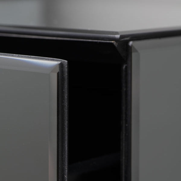 Inga Smoked Mirror Floating Corner Unit
