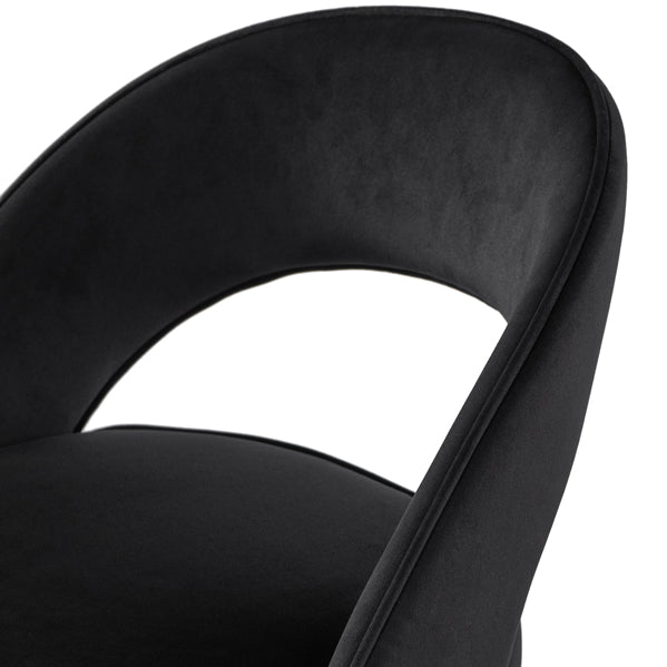 Rossini Bar Stool - Black