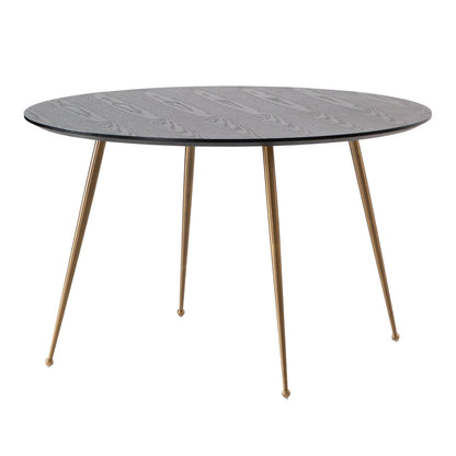 Mason Dining Table – Brushed Gold Legs