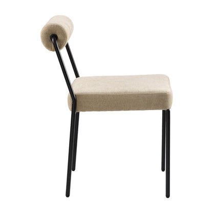 Set of 2 Nosta Dining Chairs – Sable