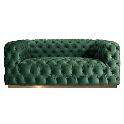 Frankfurt Two Seat Sofa - Bottle Green