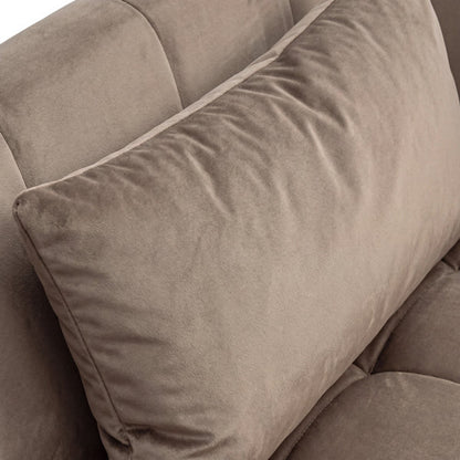 Essen 2 x Curved Corner Sofa Taupe