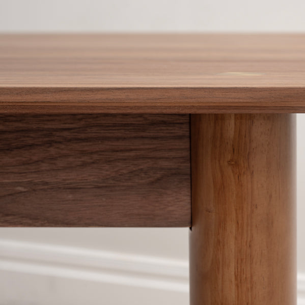 Como Walnut Extending Dining Table