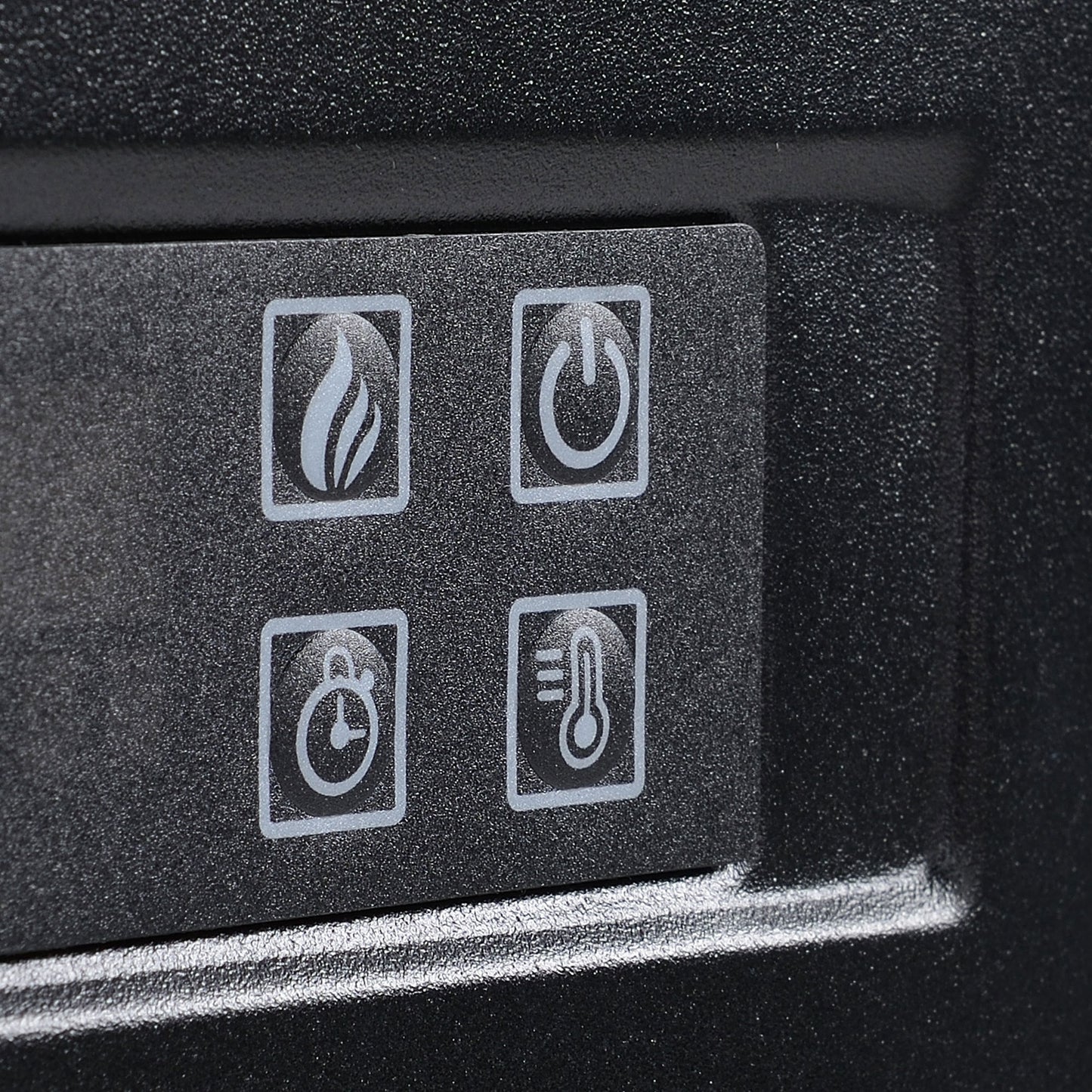 Electric Fireplace Suite w/ Remote Control Overheat Protection, 2000W