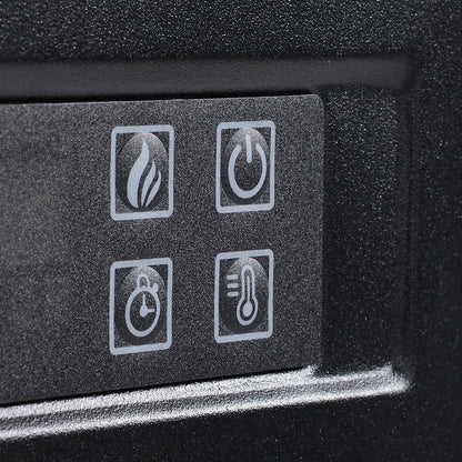 Electric Fireplace Suite w/ Remote Control Overheat Protection, 2000W