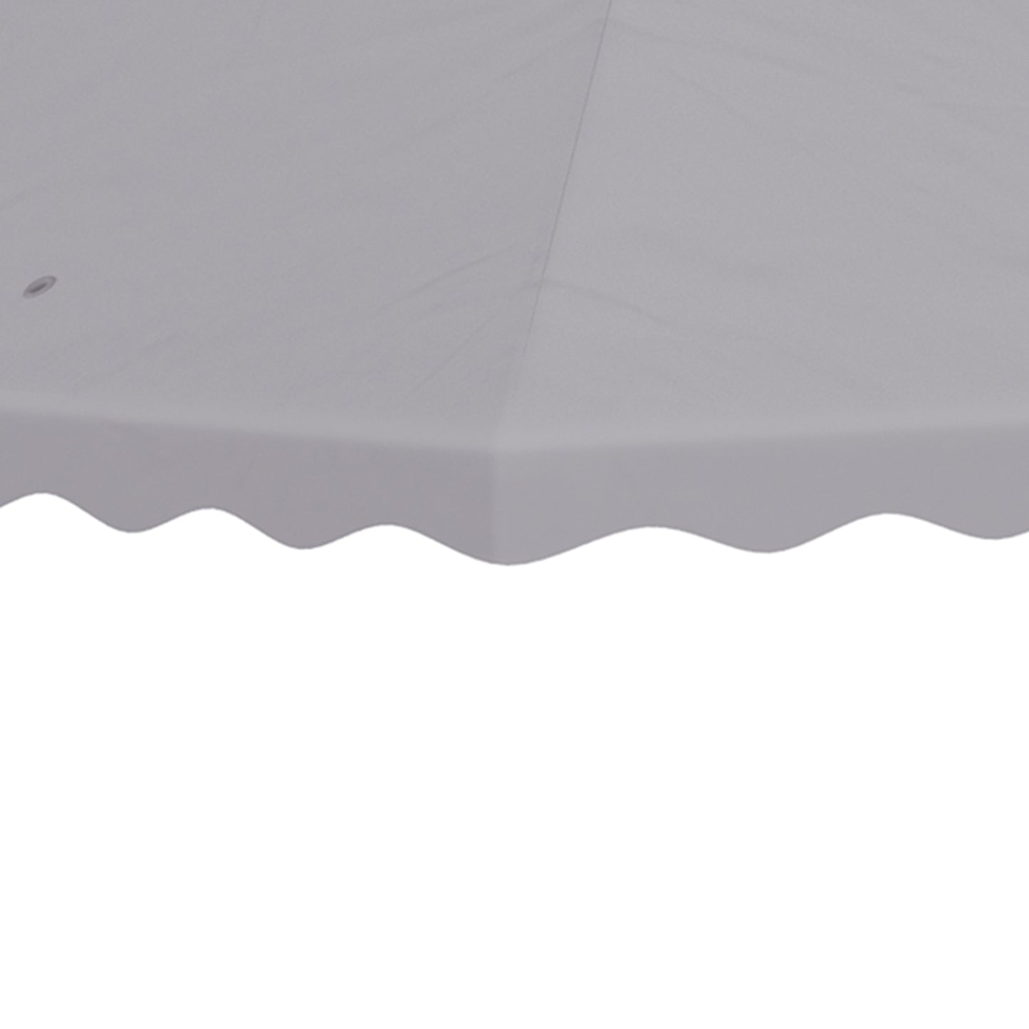 3 x 3 (m) Gazebo Canopy Replacement Covers, 2-Tier Gazebo Roof Replacement (TOP ONLY), Grey