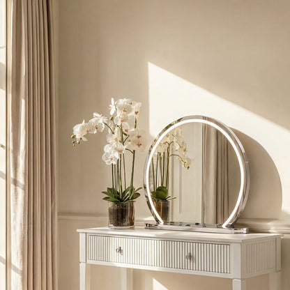 Elara Silver Dressing Mirror