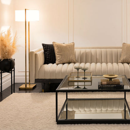 Ellington Brass Floor Light
