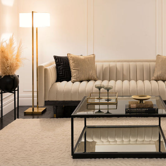 Ellington Brass Floor Light