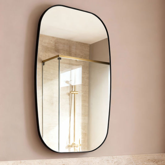 Emmerson Wall Mirror - Matt Black