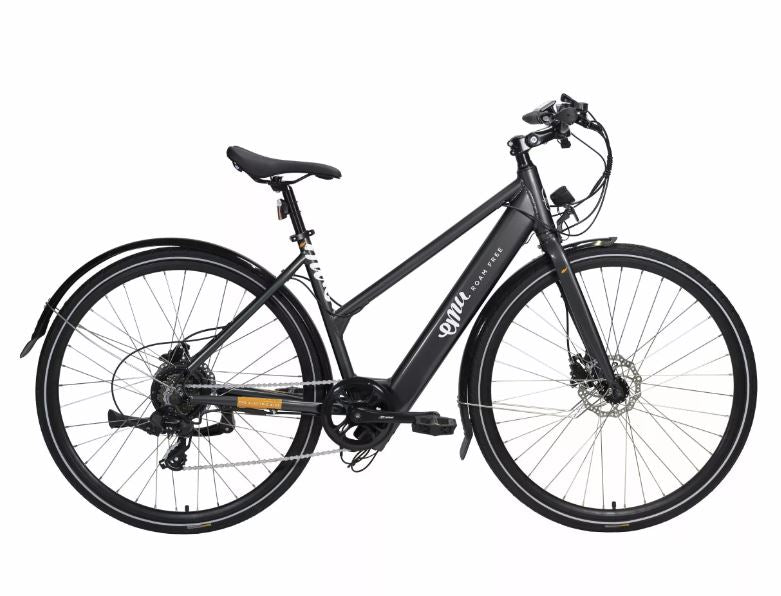 EMU Evo Step Through 700c Wheel Electric Bike Metallic Grey 10.4Ah