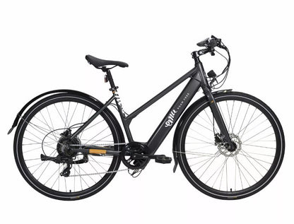 EMU Evo Step Through 700c Wheel Electric Bike Metallic Grey 10.4Ah