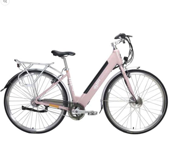 Emu Classic Step Through Electric Bike 250W Motor - Fuschia 14.5Ah Battery