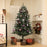 6ft Artificial Prelit Christmas Tree w/ LED Lights, Purple Ornaments