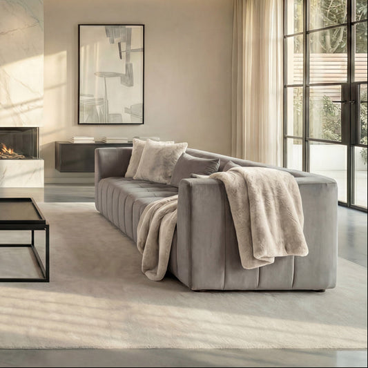 Essen Three Seat Sofa – Dove Grey