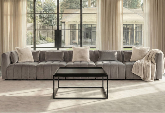 Essen Five Seat Sofa – Dove Grey