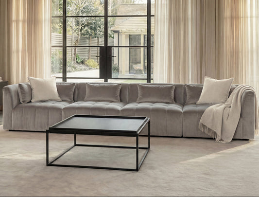 Essen Four Seat Sofa – Dove Grey