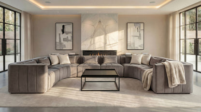 Essen Lounge Suite – Dove Grey