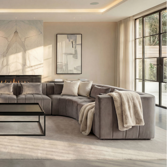 Essen Lounge Suite – Dove Grey