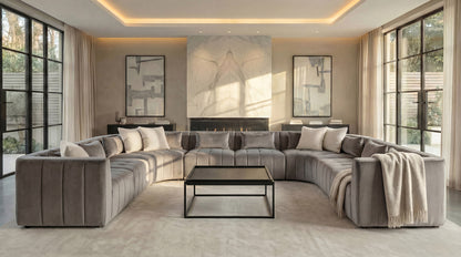 Essen Super Lounge Suite – Dove Grey