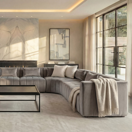 Essen Super Lounge Suite – Dove Grey