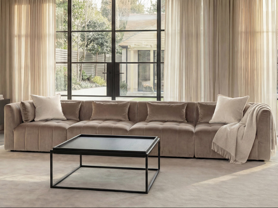 Essen Four Seat Sofa – Taupe