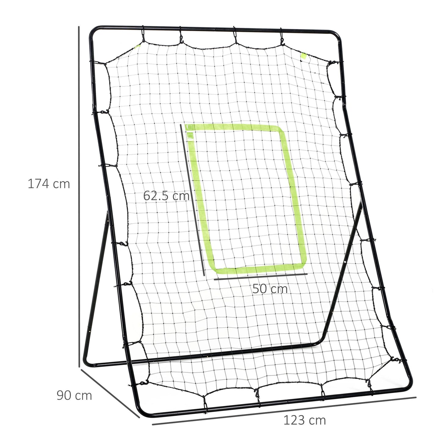 Rebounder Net Kids Adults Baseball Softball Training Aid Goal Play