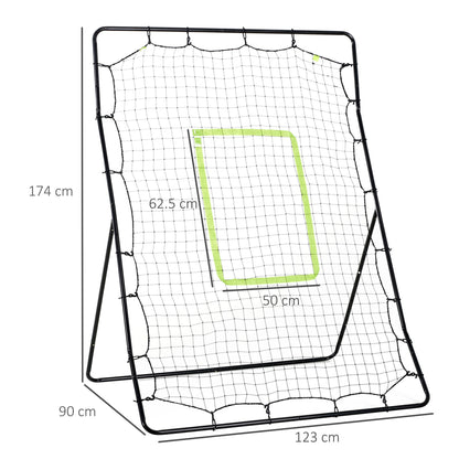 Rebounder Net Kids Adults Baseball Softball Training Aid Goal Play