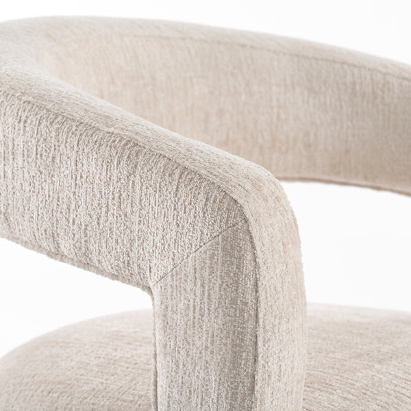 Ophelia Chestnut XL Dining Table and 10 Madison Light Taupe Dining Chairs