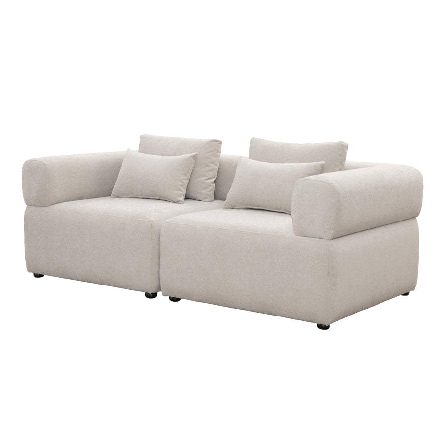 Beck Two Seat Sofa – Parchment