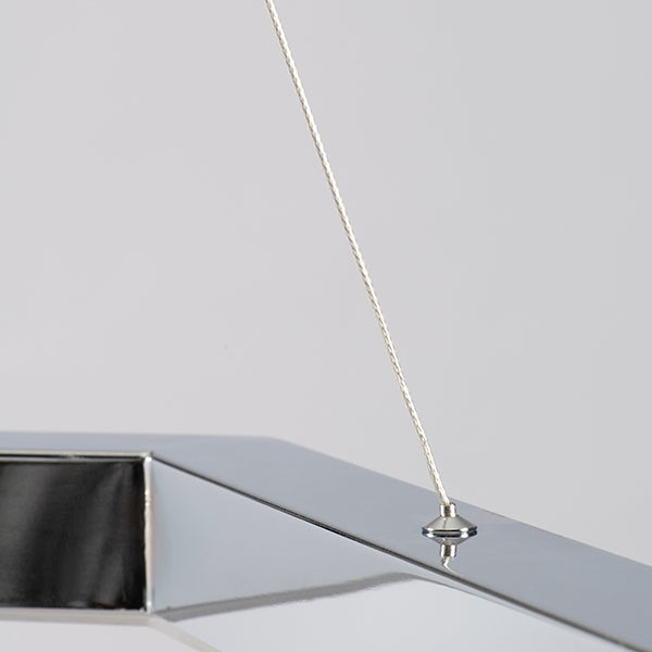 Alveare Chrome LED Pendant Light