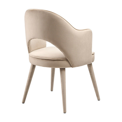 Rossini Carver Chair Taupe