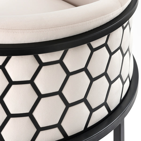 Alveare Counter Stool Black - Chalk