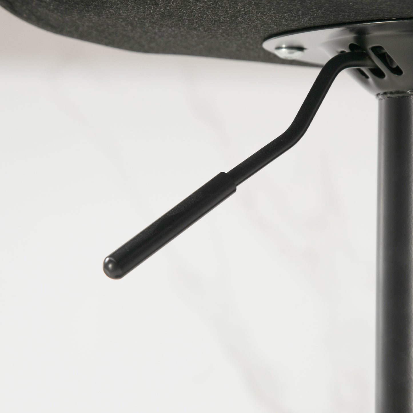 Set Of 2 Microfibre Retro Tub Bar Stools Metal Frame Footrest Seat Green