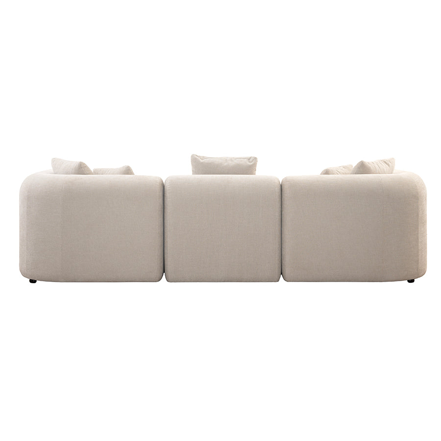 Dune Three Seat Sofa – Parchment