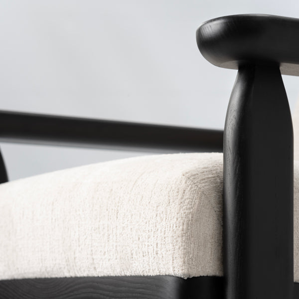 Waldo Armchair – Light Taupe Chenille